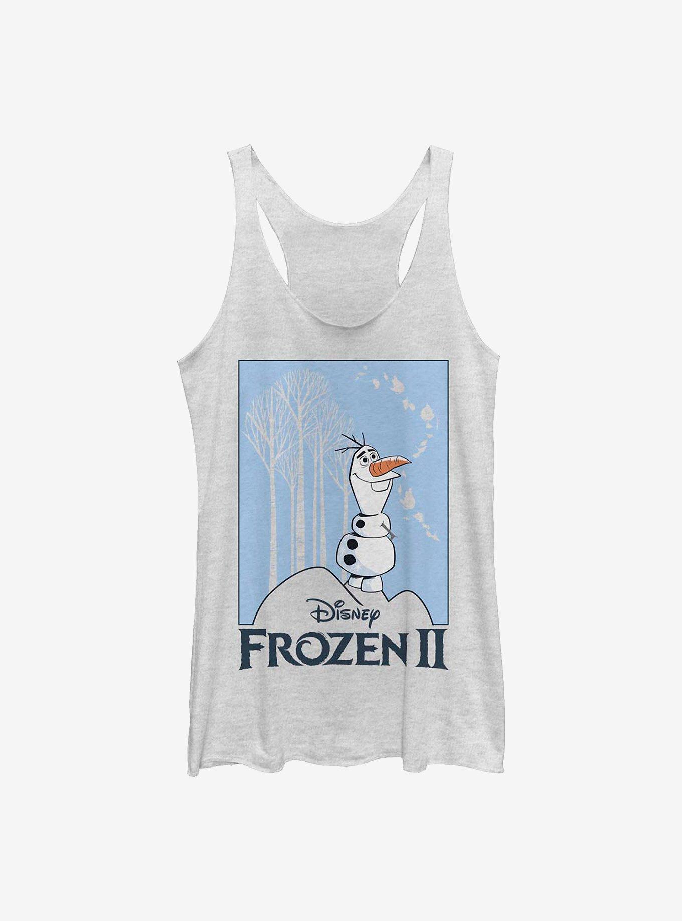 Disney Frozen 2 Olaf Cut Out Womens Tank Top, , hi-res