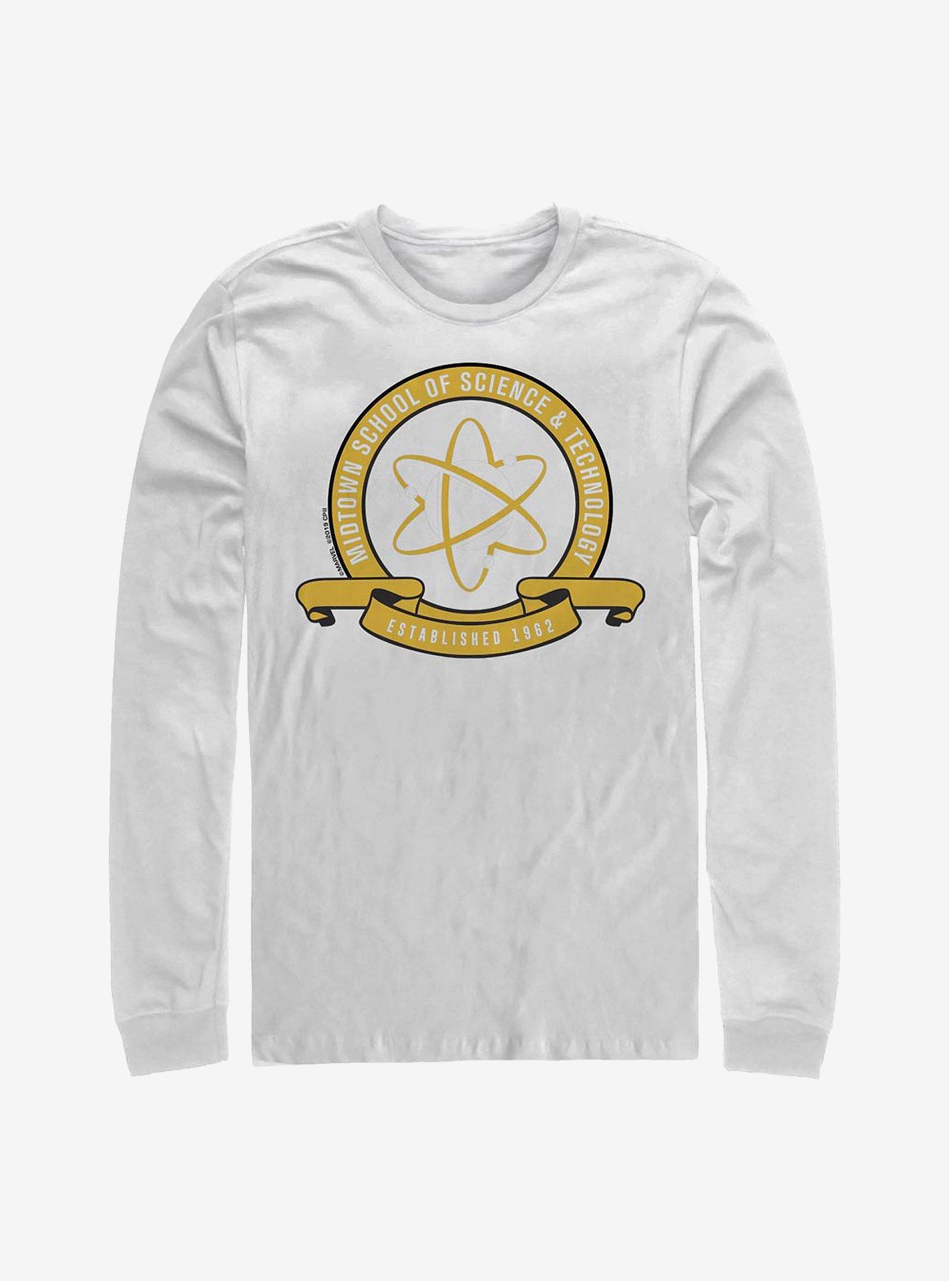 Marvel Spider-Man Midtown School Emblem Long-Sleeve T-Shirt