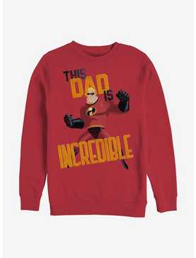 Disney Pixar The Incredibles This Dad Crew Sweatshirt, , hi-res