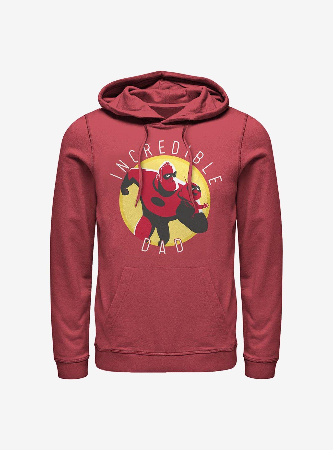 Disney Pixar The Incredibles Incredible Dad Circle Hoodie