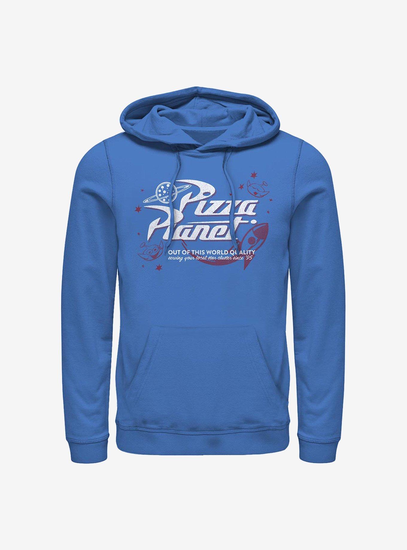 Disney Pixar Toy Story Retro Pizza Planet Hoodie, ROYAL, hi-res