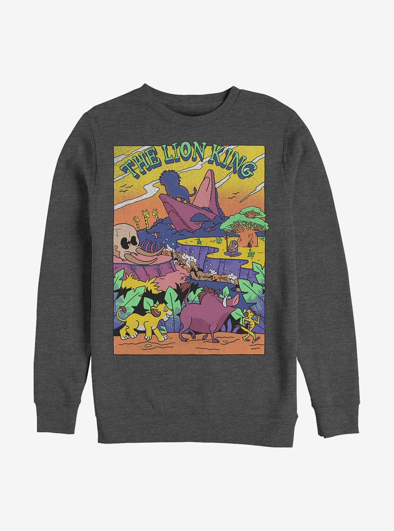 Disney The Lion King Lion Legend Crew Sweatshirt, , hi-res
