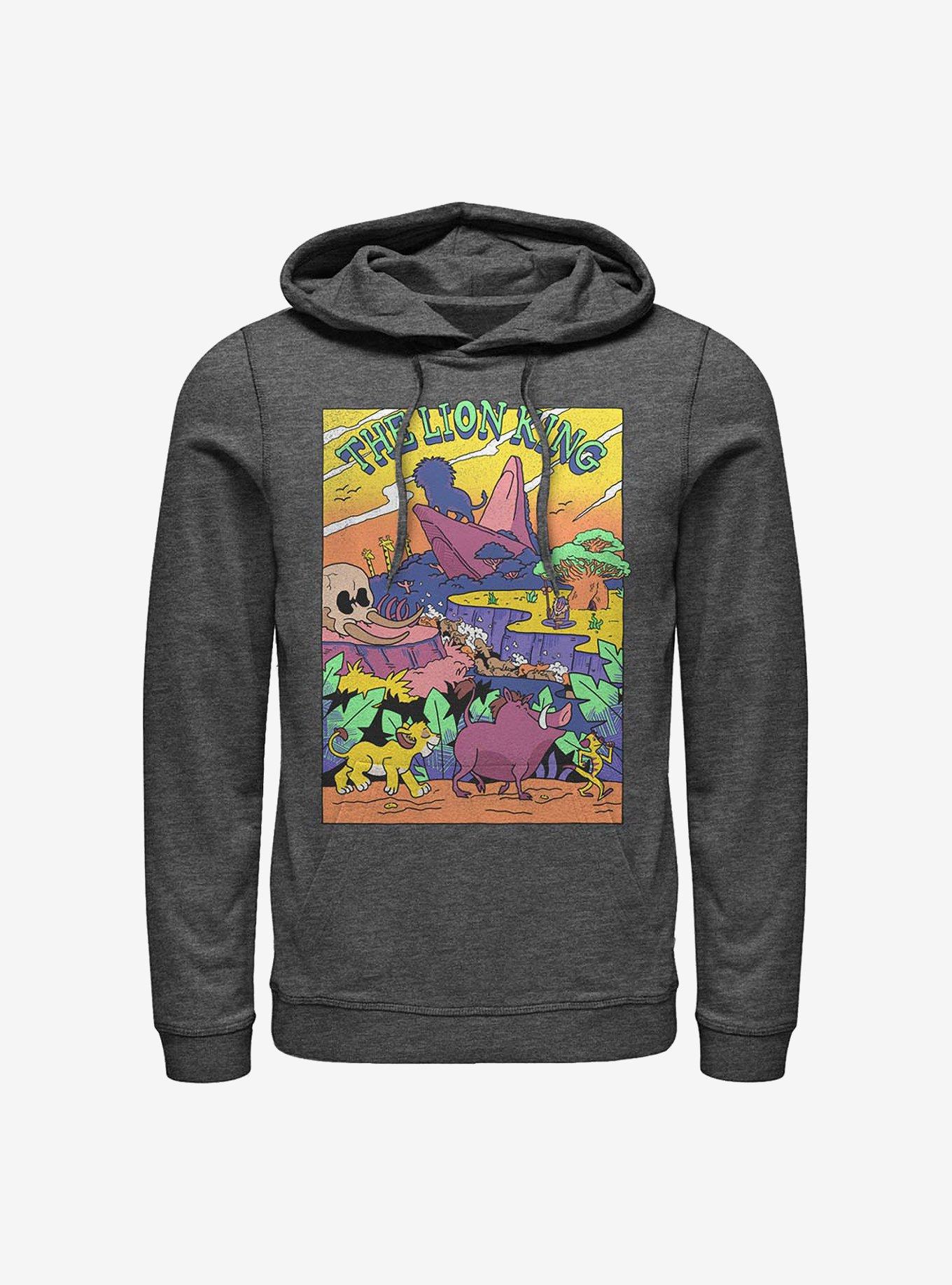 Disney The Lion King Lion Legend Hoodie, CHAR HTR, hi-res