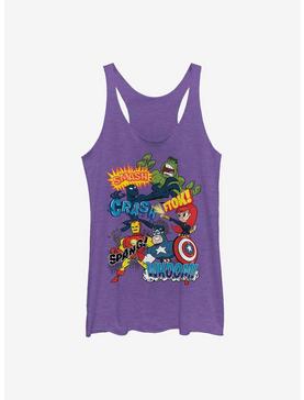 Marvel Avengers Sound Effects Womens Tank Top, , hi-res