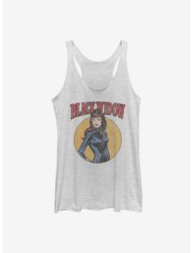Marvel Black Widow Circle Womens Tank Top, , hi-res