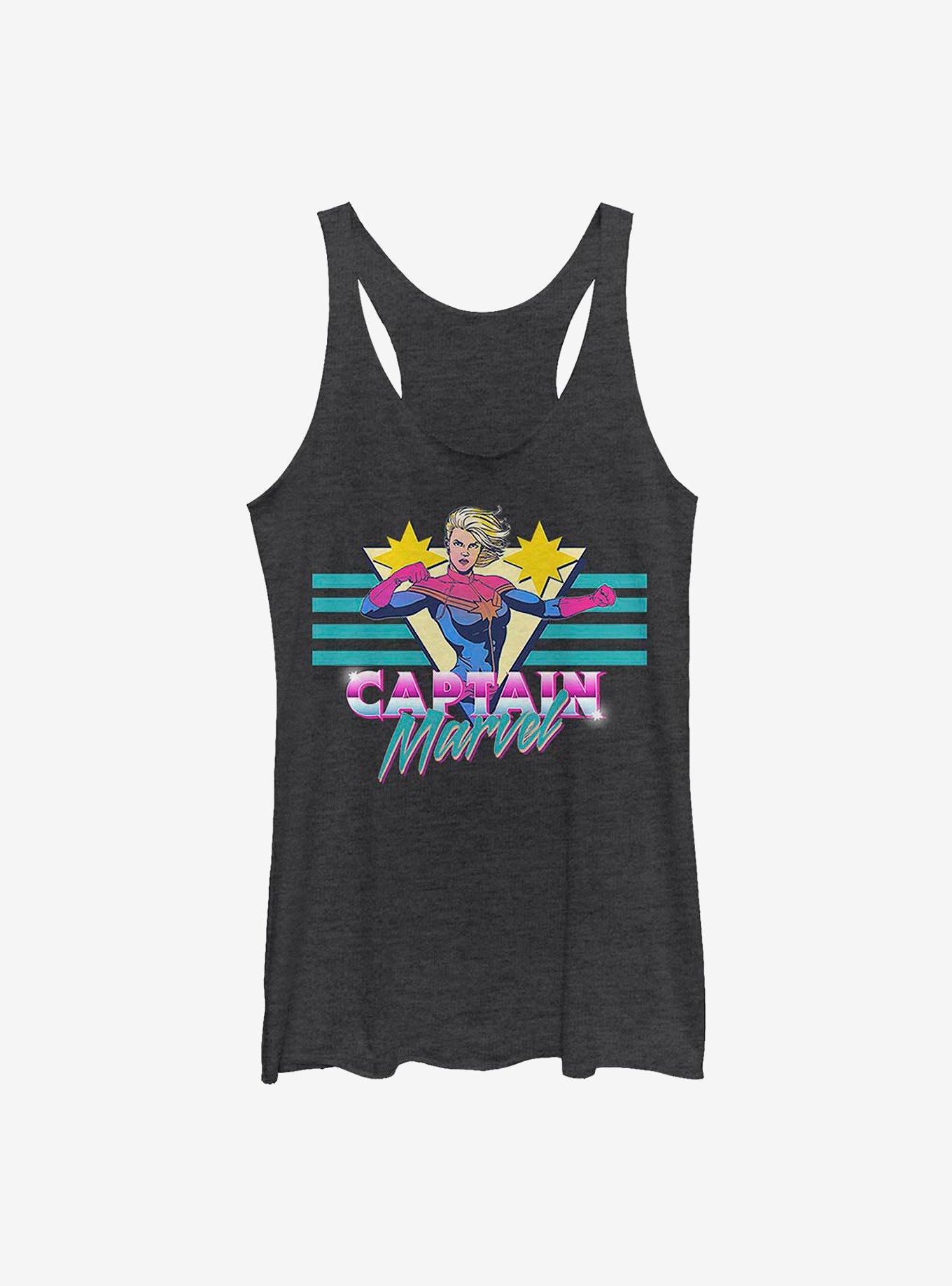 Marvel Captain Marvel Wave Womens Tank Top, , hi-res