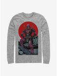 Marvel Deadpool Sun Long-Sleeve T-Shirt, ATH HTR, hi-res