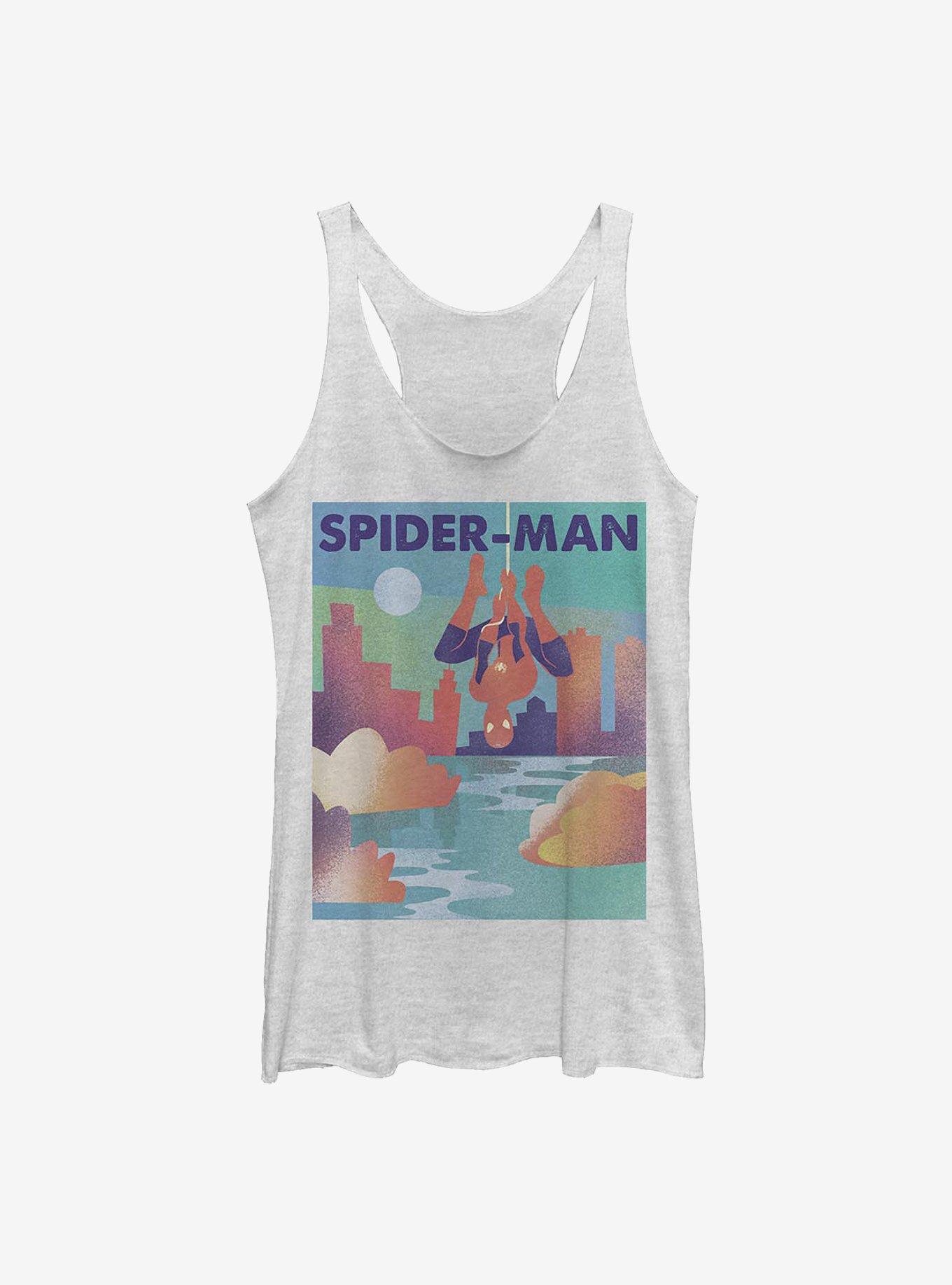 Marvel Spider-Man City Scene Womens Tank Top, , hi-res