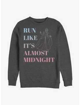 Disney Cinderella Run Like It's Almost Midnight Crew Sweatshirt, , hi-res