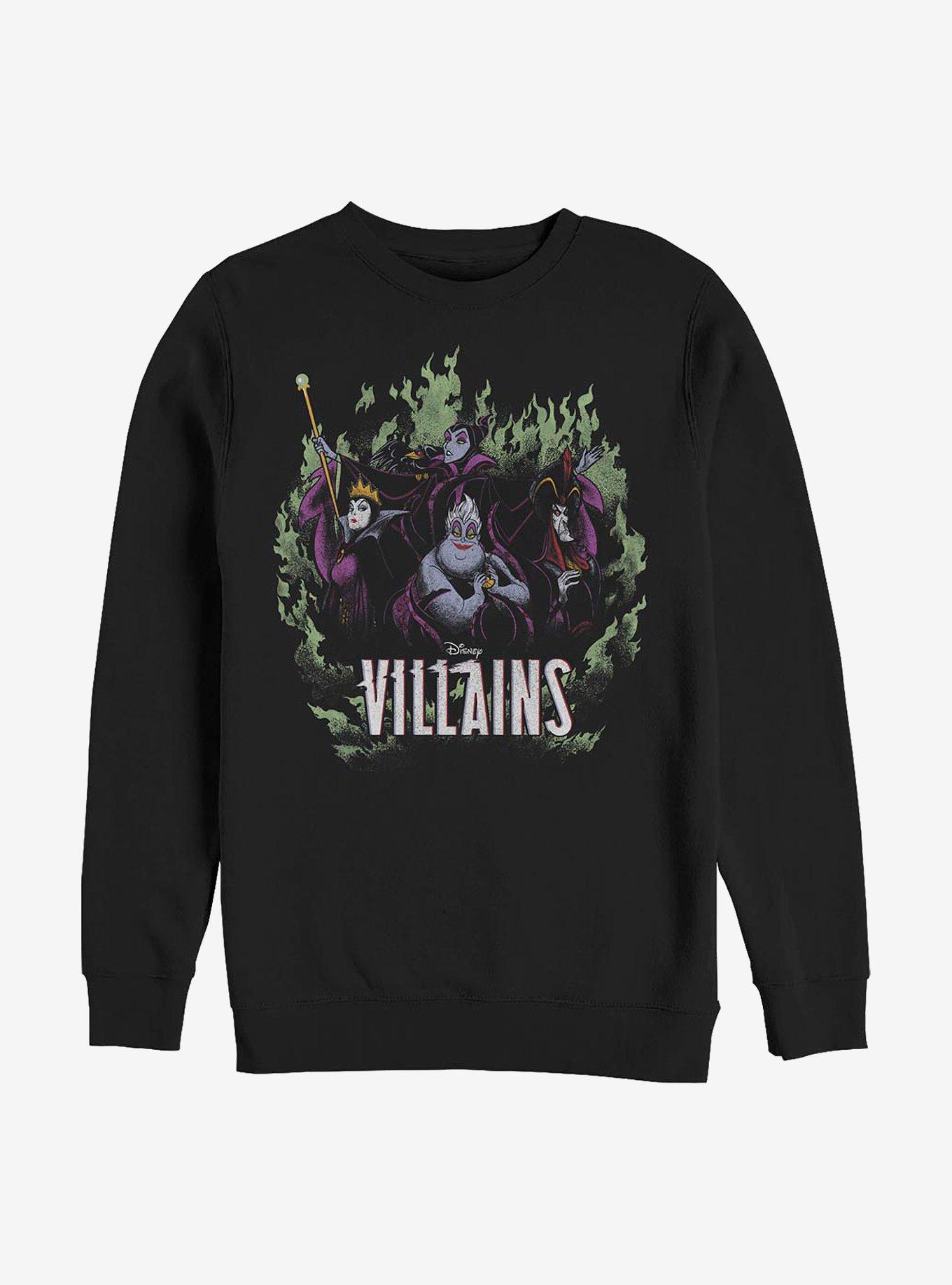 Disney Villains Children Of Mayhem Crew Sweatshirt, , hi-res