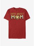 Marvel Captain Marvel Earths Mightiest Mom Crew Sweatshirt, RED, hi-res