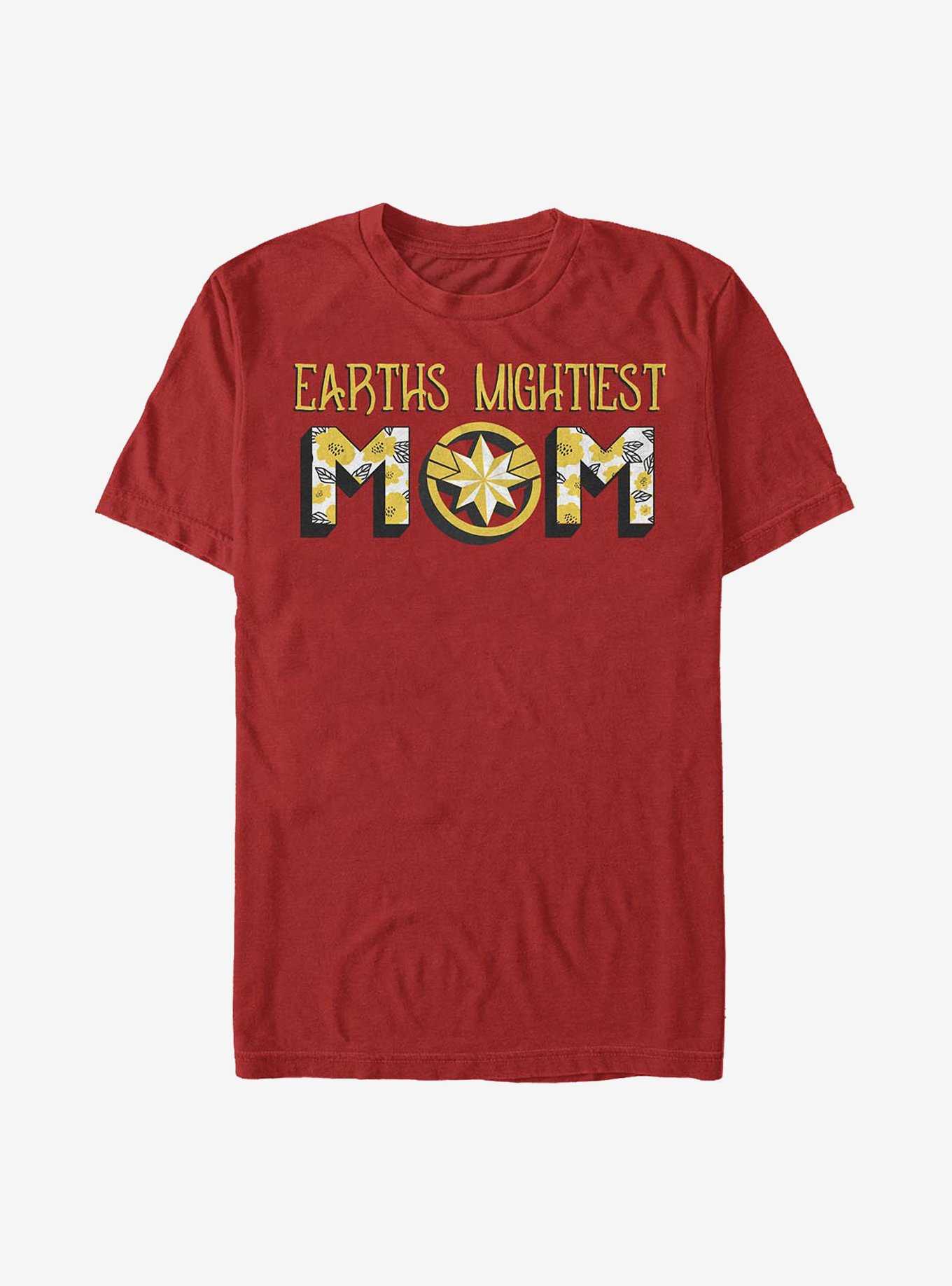 Marvel Captain Marvel Earths Mightiest Mom Crew Sweatshirt, , hi-res