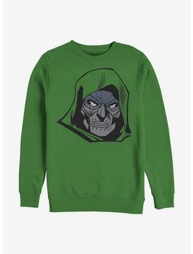 Marvel Fantastic Four Doom Face Crew Sweatshirt, , hi-res