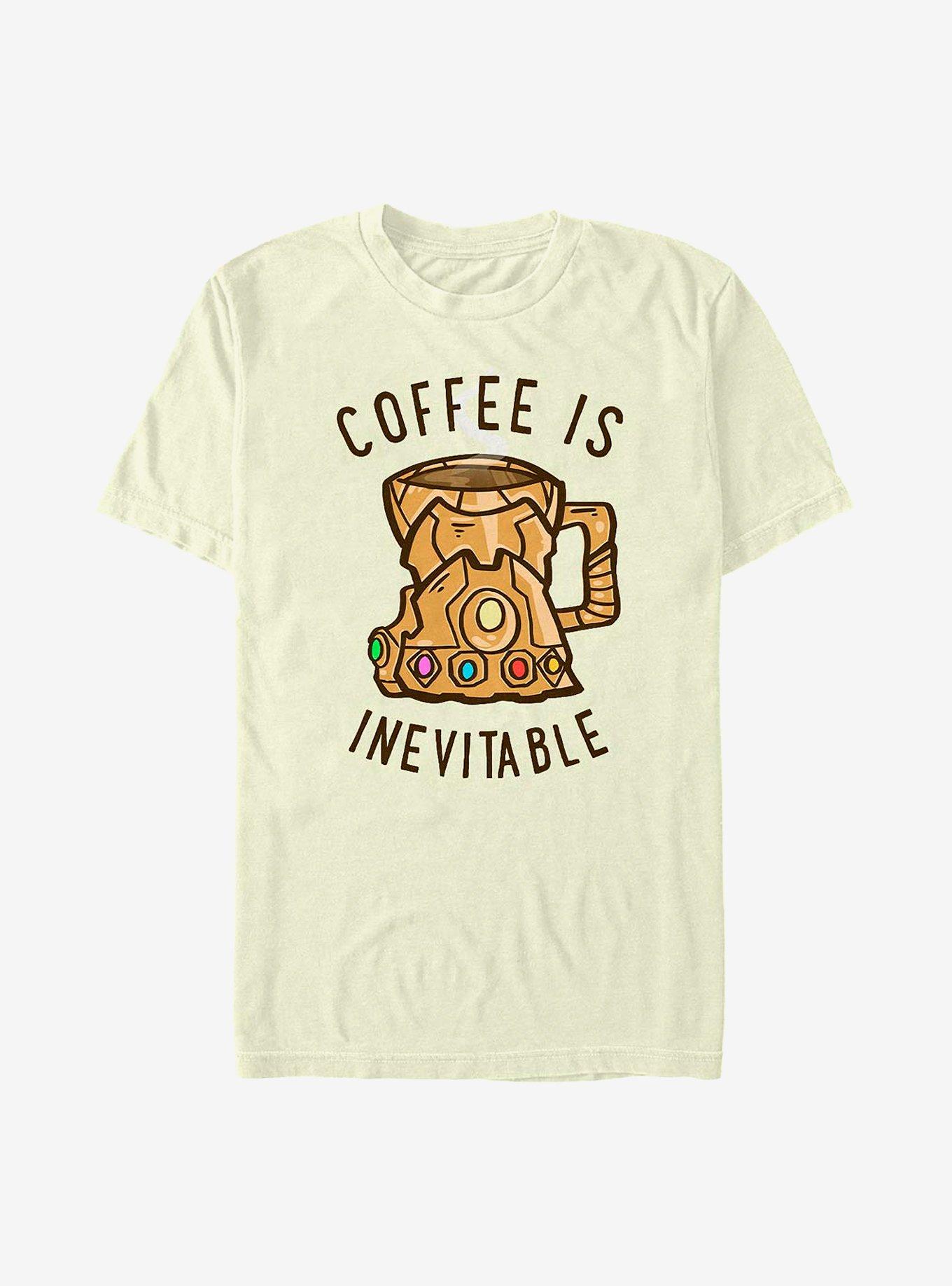 Marvel Thanos Coffee Hand T-Shirt