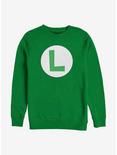Nintendo Mario Luigi Icon Crew Sweatshirt, KELLY, hi-res