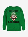 Nintendo Mario Luigi I'm The Lil Bro Sweatshirt, KELLY, hi-res