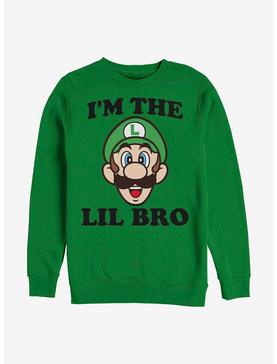 Nintendo Mario Luigi Lil Bro Crew Sweatshirt, , hi-res