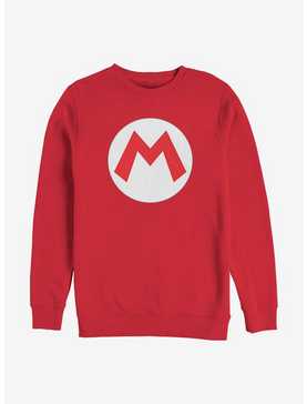Nintendo Mario Icon Crew Sweatshirt, , hi-res
