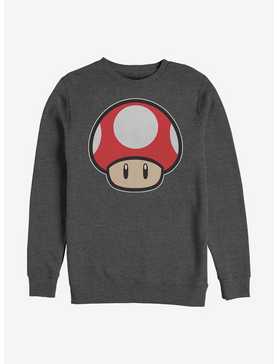 Nintendo Mario Power Up Crew Fleece Crew Sweatshirt, , hi-res