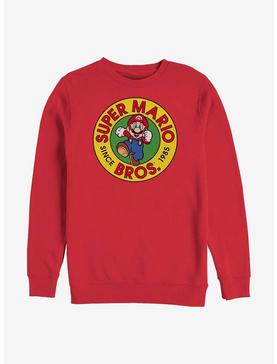 Nintendo Mario Since 1985 Crew Sweatshirt, , hi-res