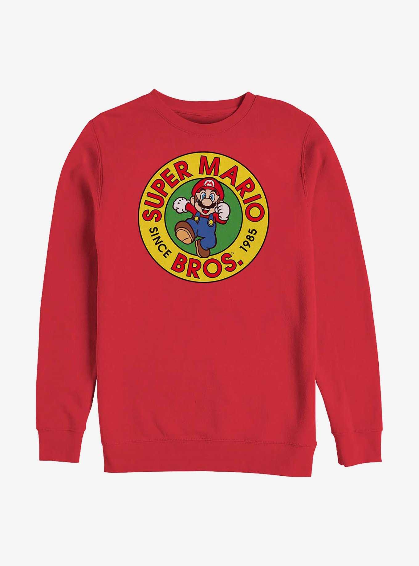 Nintendo Mario Since 1985 Crew Sweatshirt, , hi-res