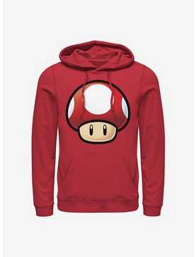 Nintendo Mario Red Mushroom Hoodie, , hi-res