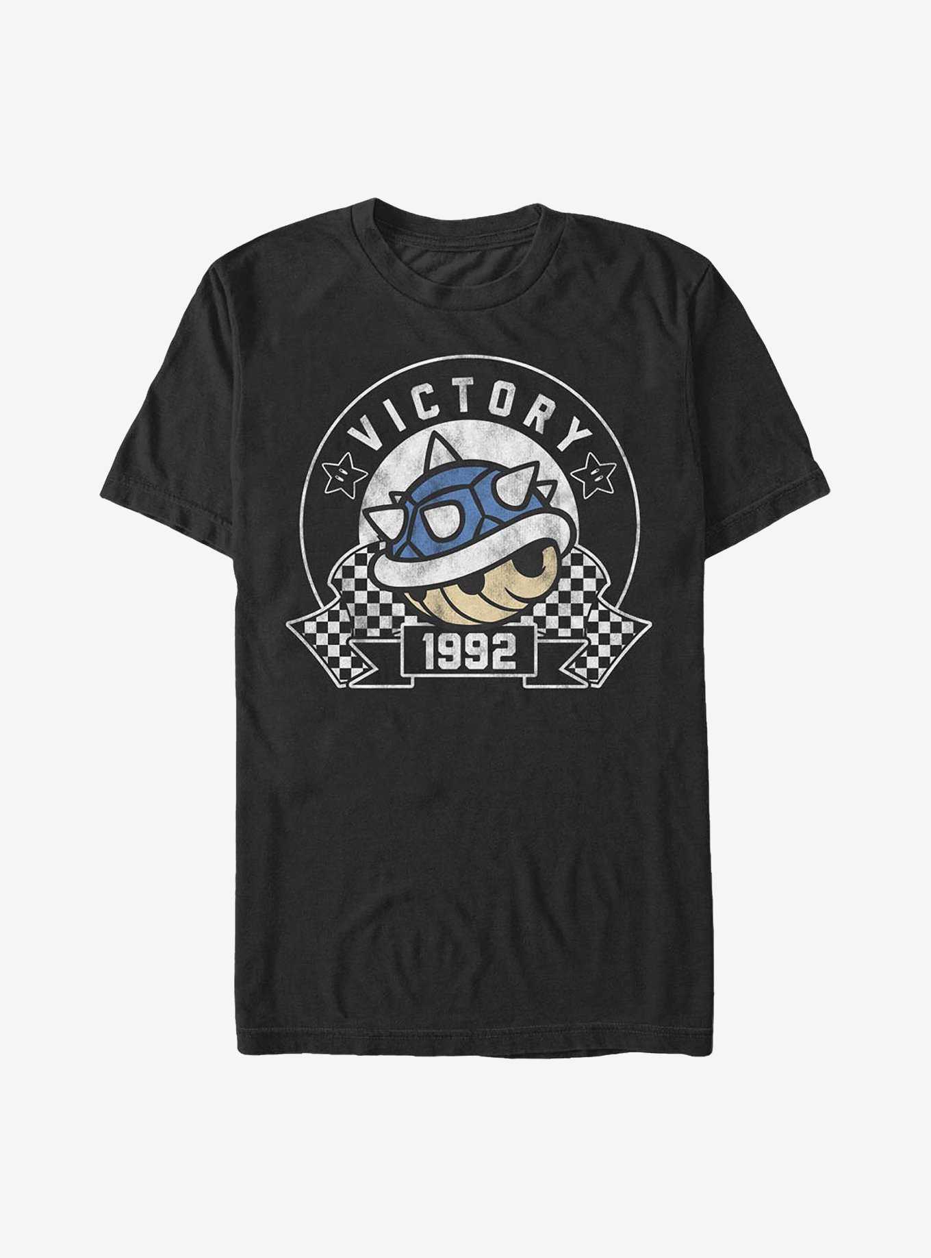 Nintendo Mario Blue Victory T-Shirt, , hi-res
