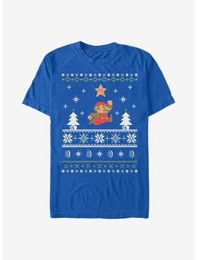 Nintendo Mario Ugly Holiday Star T-Shirt, , hi-res