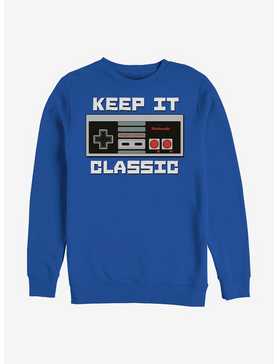 Nintendo Keep It Classic Crew Sweatshirt, , hi-res
