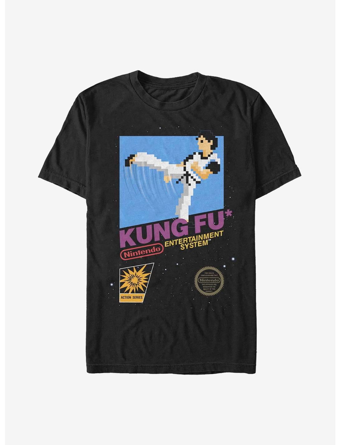 Nintendo Kung Fu T-Shirt, BLACK, hi-res