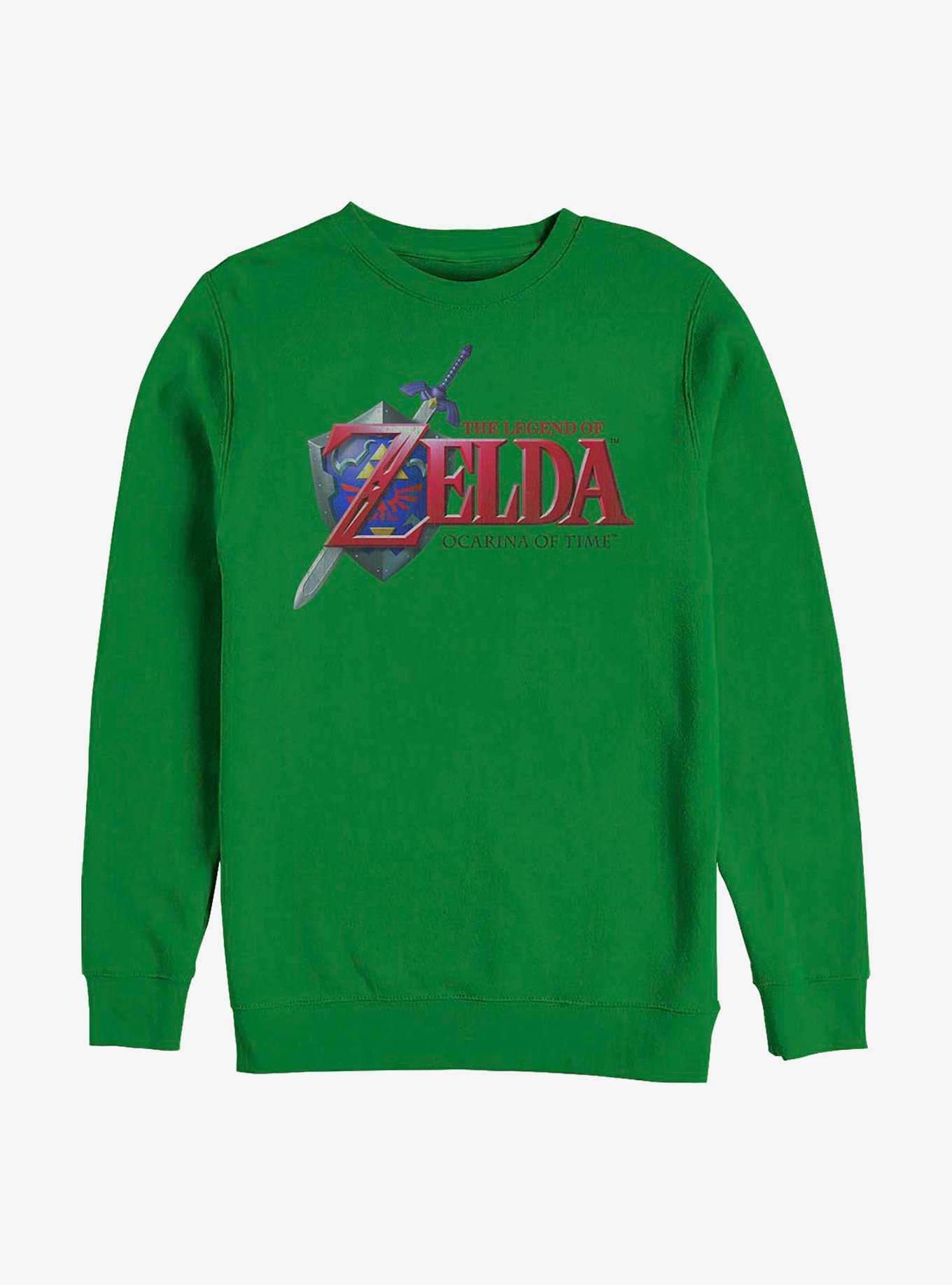 Nintendo Zelda Hey Ocarina Crew Sweatshirt, , hi-res