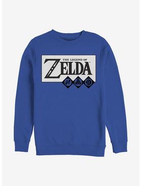 Nintendo Zelda Nineties Link Crew Sweatshirt, , hi-res