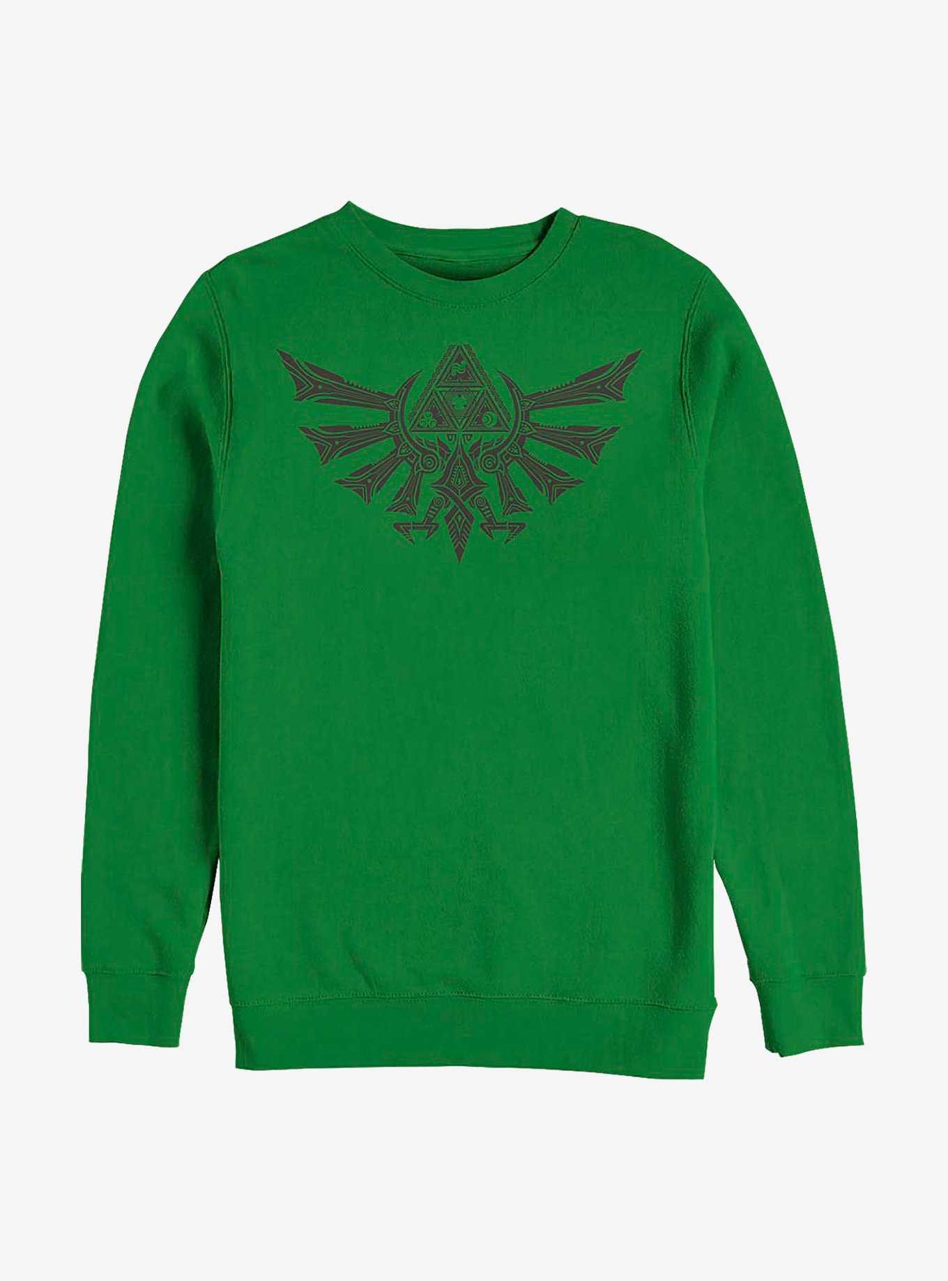Nintendo Zelda Triforce Crew Sweatshirt, , hi-res