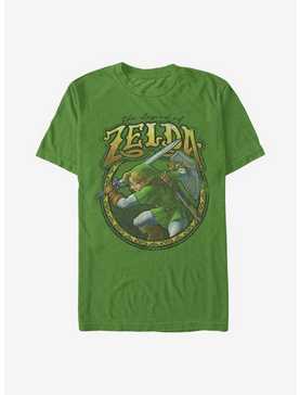 Nintendo Zelda Groove Link T-Shirt, KELLY, hi-res