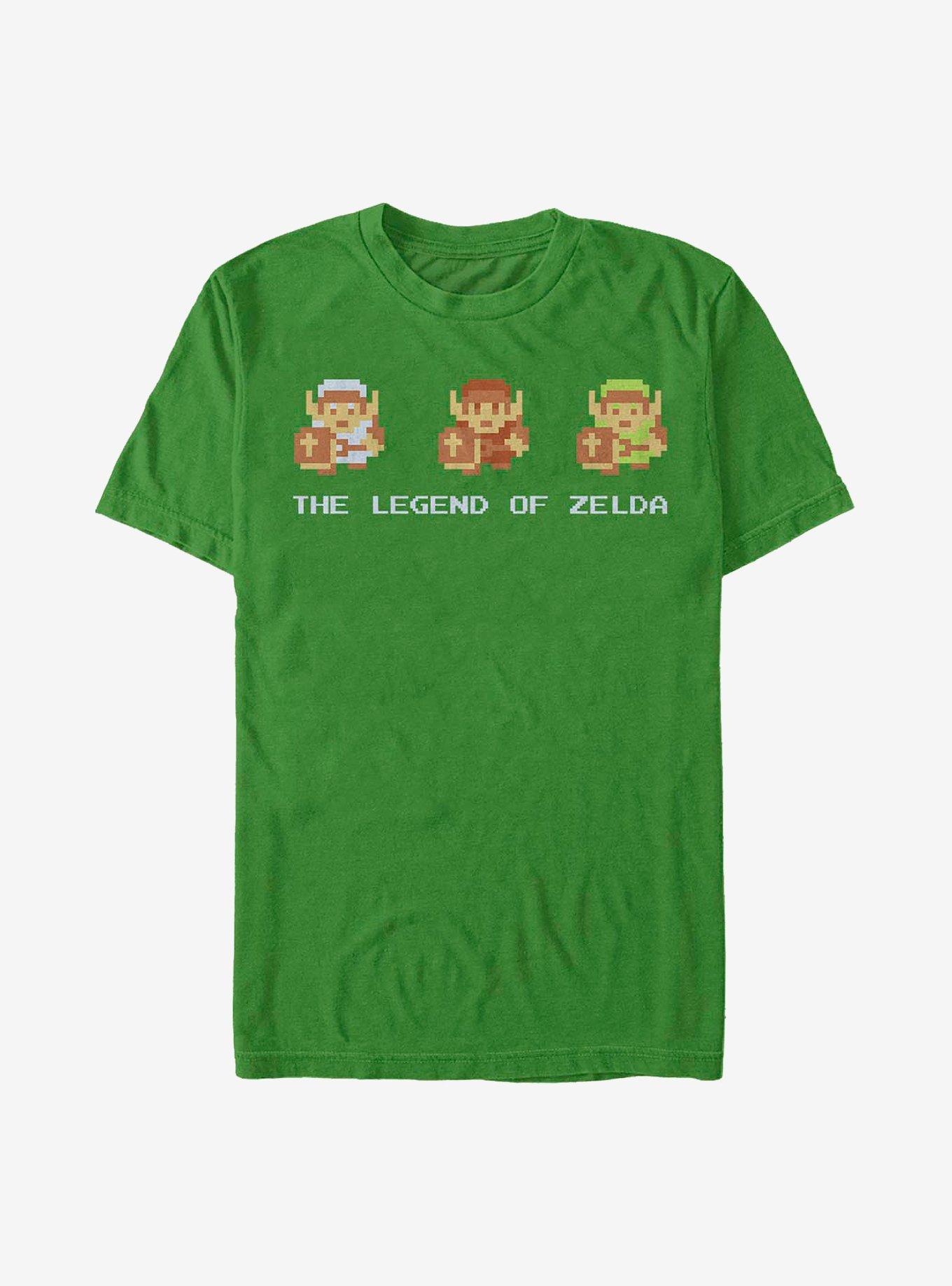 Nintendo Zelda Links Armor T-Shirt, KELLY, hi-res