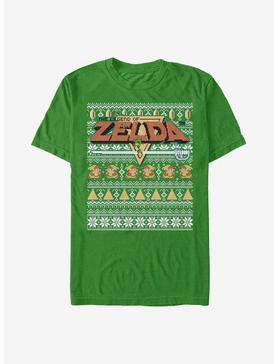 Nintendo Zelda Ugly Holiday Tight Forces T-Shirt, , hi-res