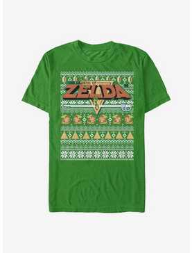 Nintendo Zelda Ugly Holiday Tight Forces T-Shirt, , hi-res