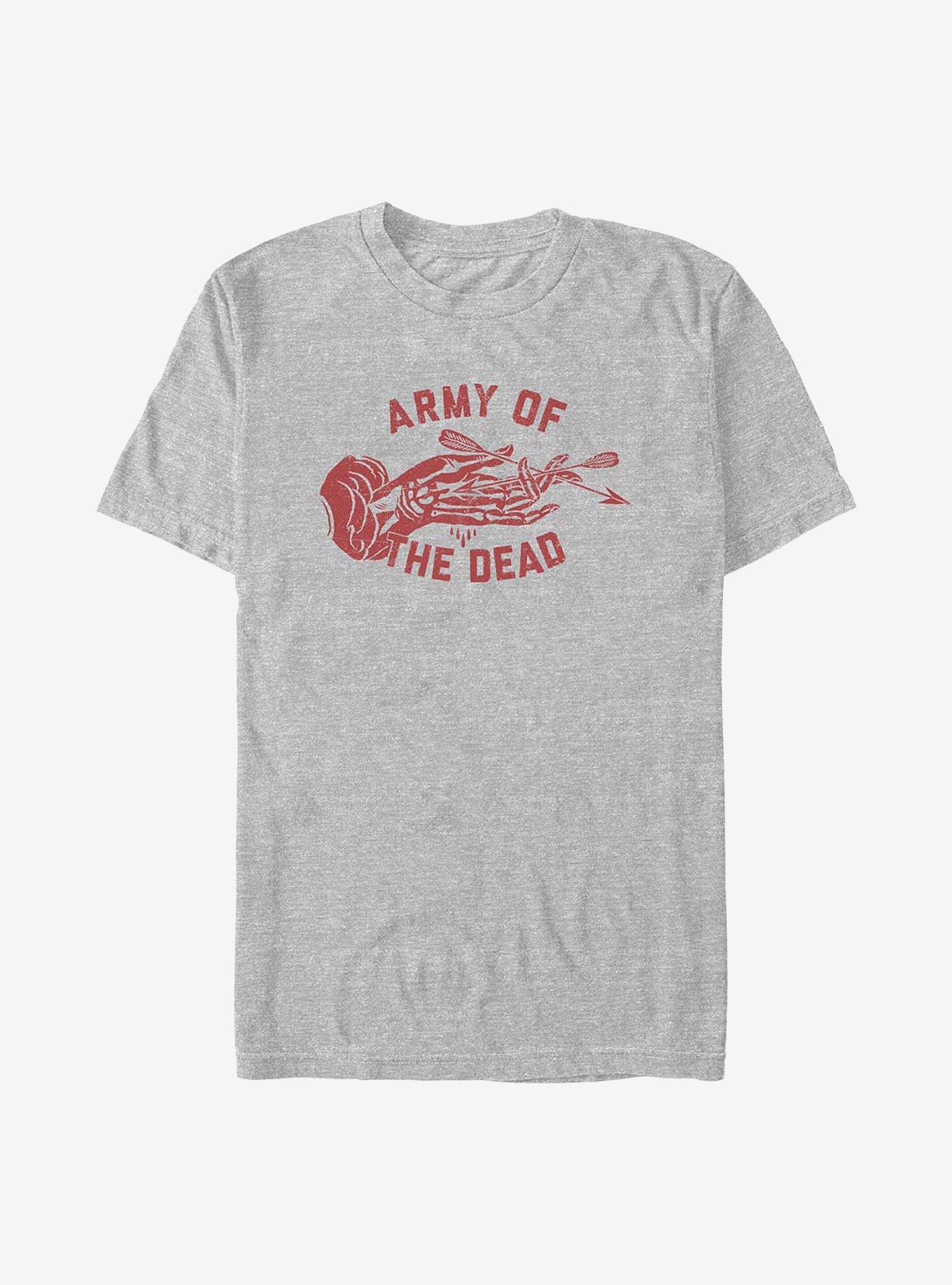 Army Of The Dead Arrows Logo T-Shirt, ATH HTR, hi-res