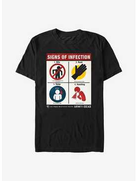 Army Of The Dead Signs Of Infection T-Shirt, , hi-res
