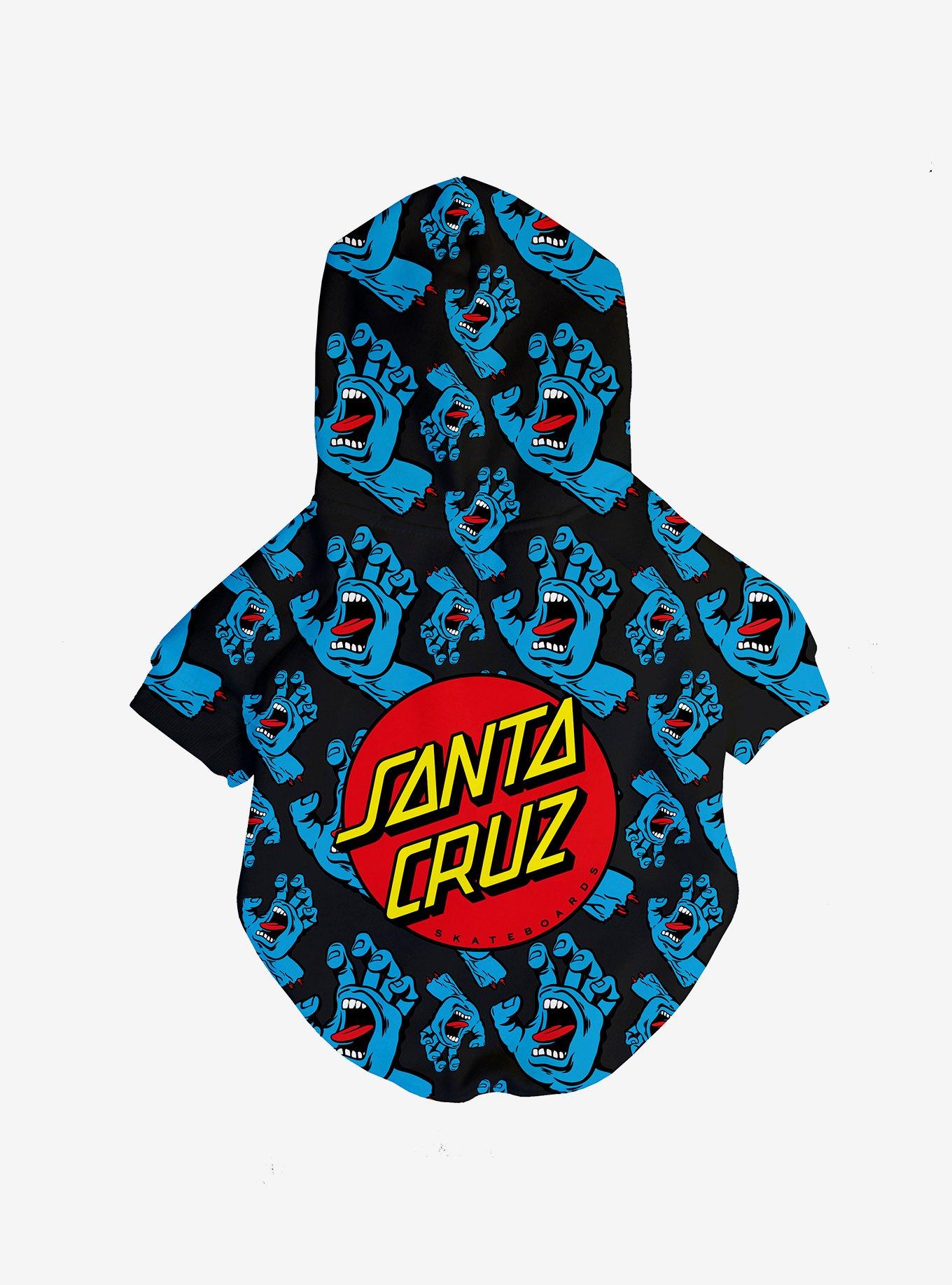 Santa Cruz x Fresh Pawz Dog Hoodie, BLUE, hi-res