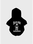Death Row x Fresh Pawz Classic Logo Dog Hoodie Black, BLACK, hi-res