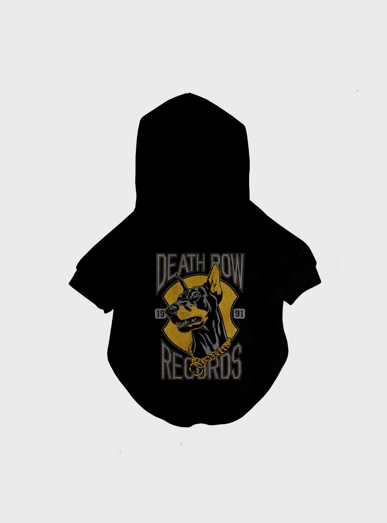 Death Row x Fresh Pawz Golden Doberman Dog Hoodie, BLACK, hi-res