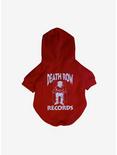 Death Row x Fresh Pawz Classic Logo Dog Hoodie Red, RED, hi-res