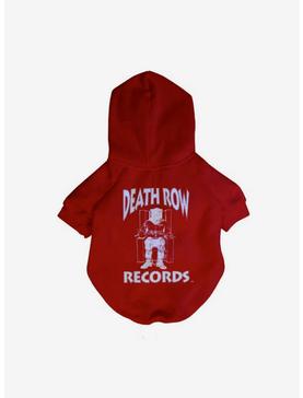 Death Row x Fresh Pawz Classic Logo Dog Hoodie Red, , hi-res