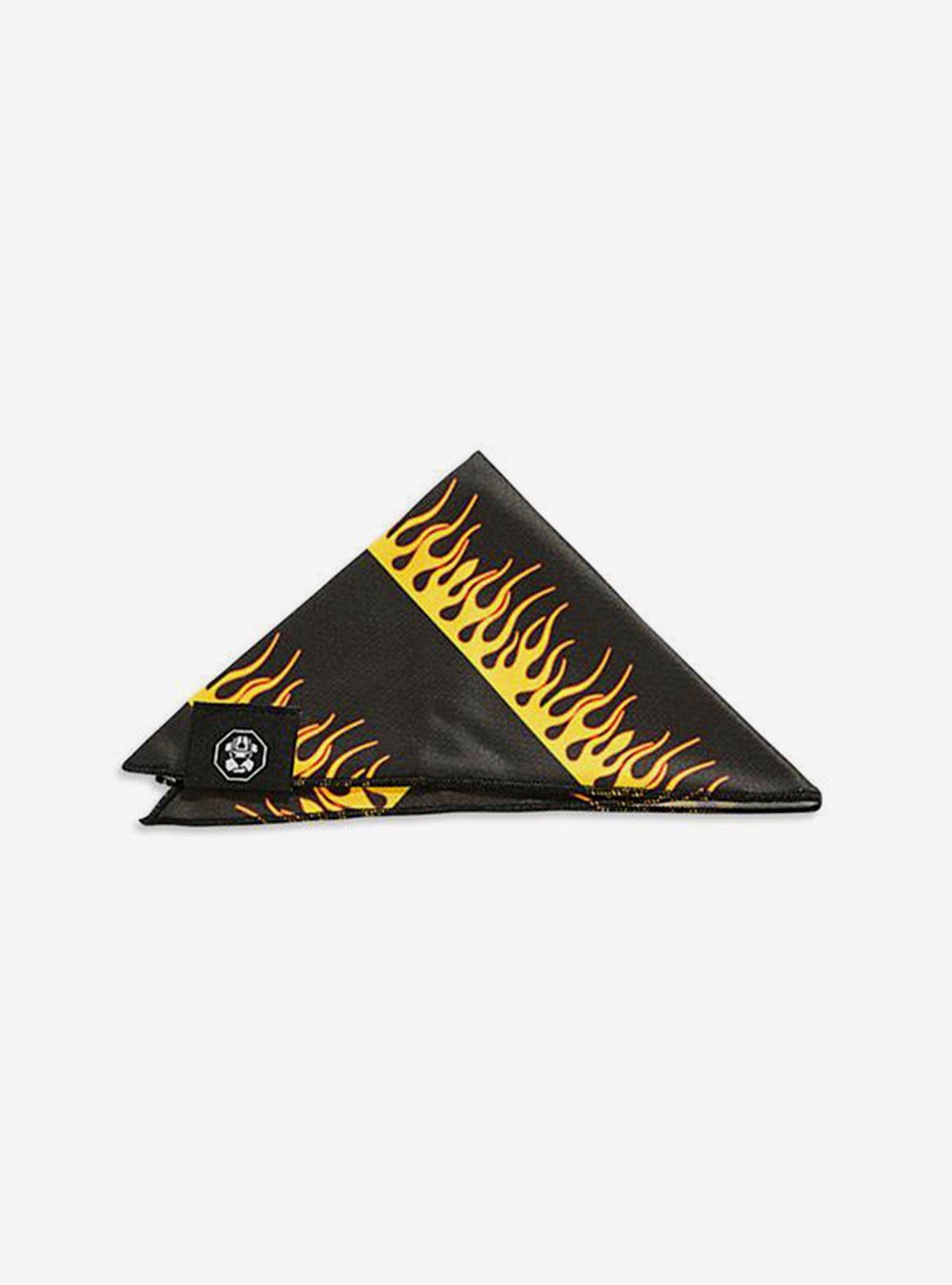 Fresh Pawz Flame Thrower Cooling Bandana, BLACK, hi-res