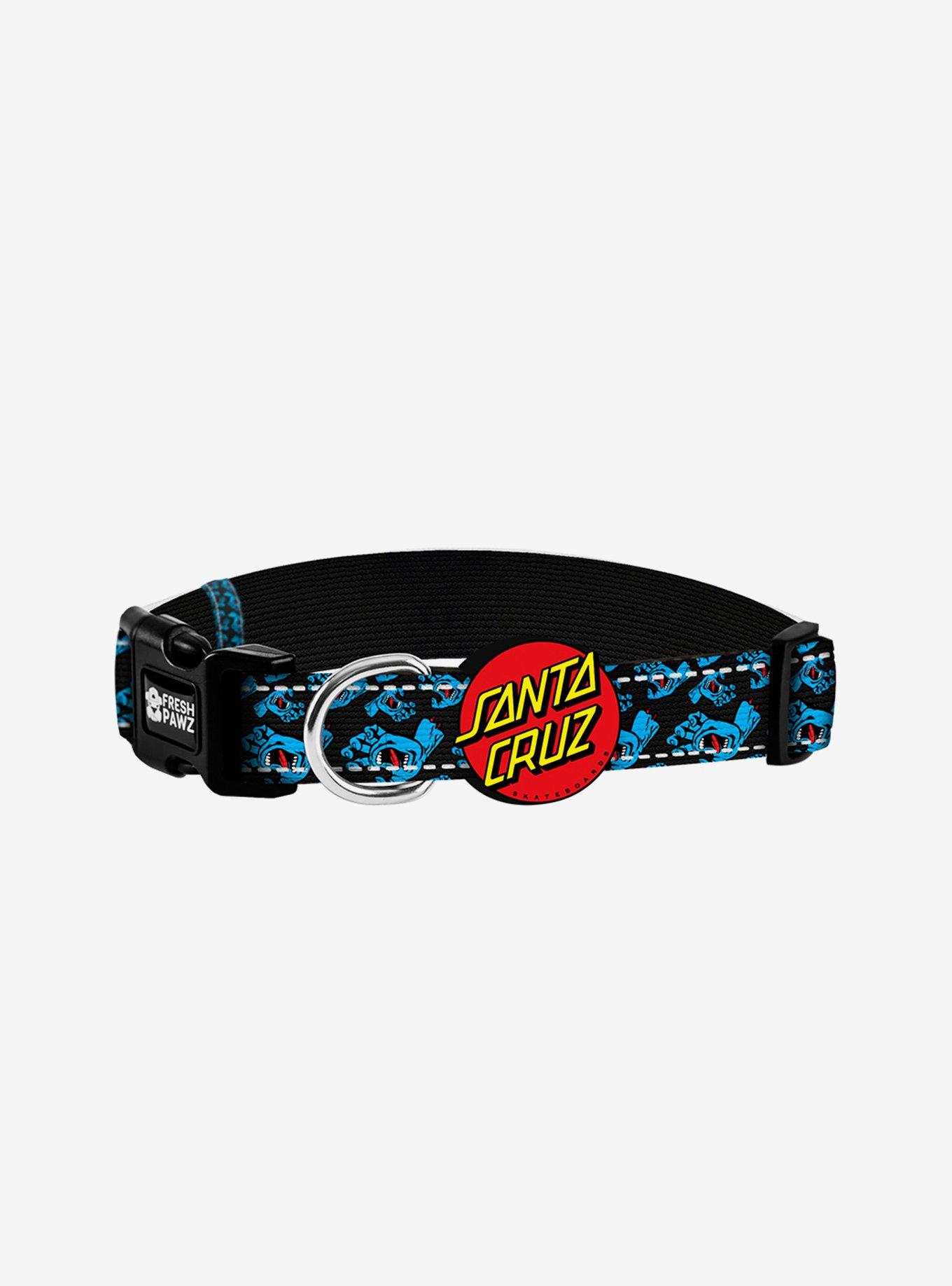 Santa Cruz x Fresh Pawz Collar, BLUE, hi-res