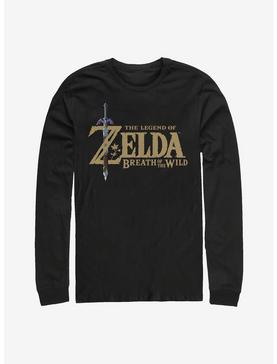 The Legend Of Zelda Breath Logo Long-Sleeve T-Shirt, , hi-res