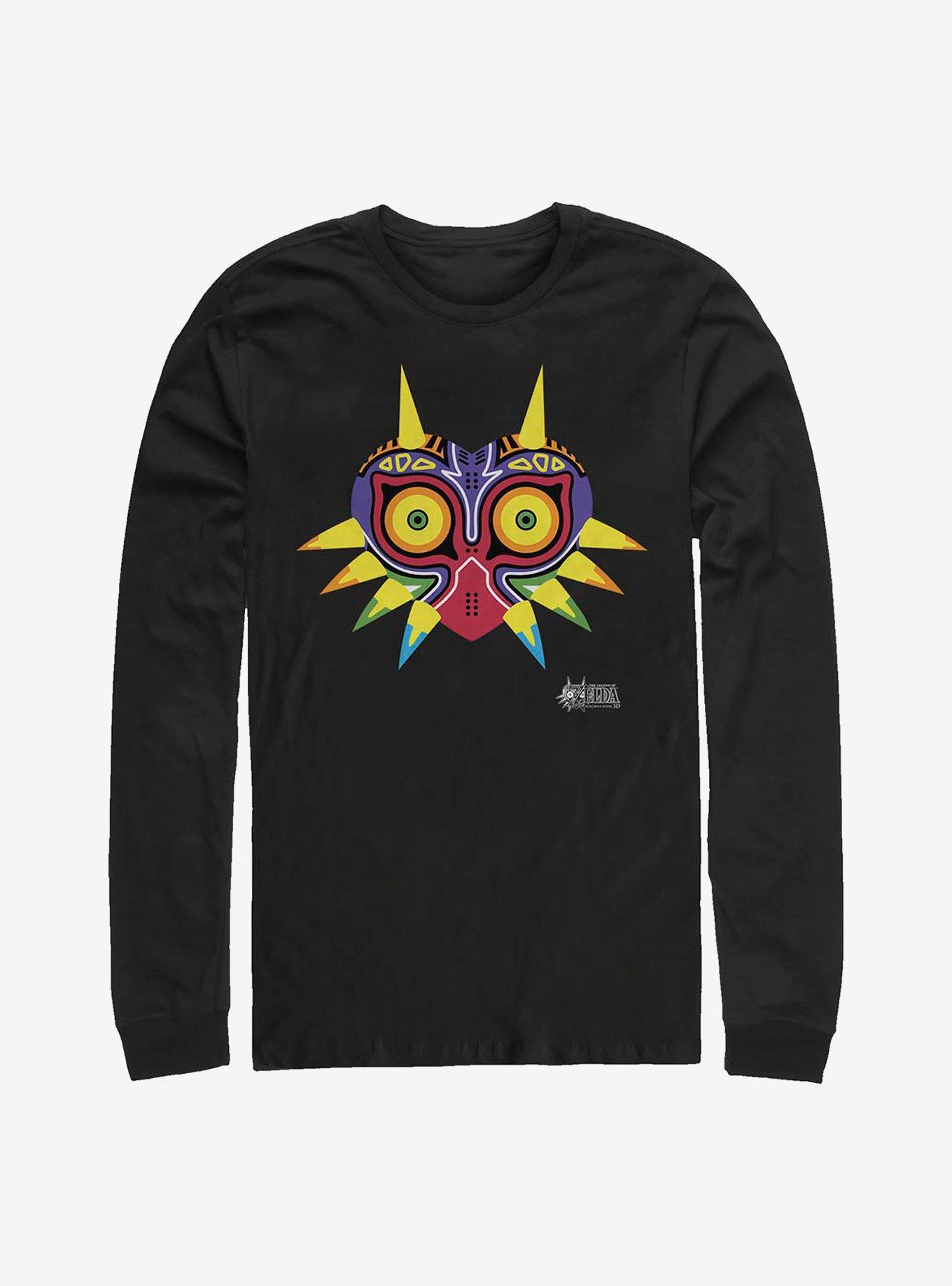 The Legend Of Zelda Majoras Mask Two Long-Sleeve T-Shirt, , hi-res