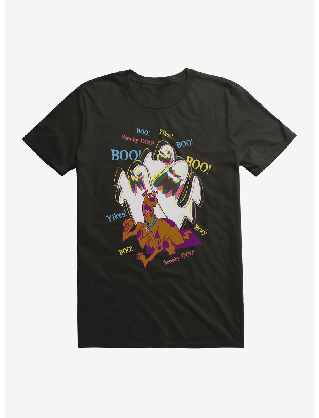 Scooby-Doo YIKES! Ghosts! T-Shirt, BLACK, hi-res