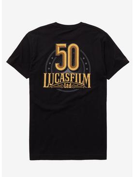 Our Universe Lucasfilm 50th Anniversary Logo T-Shirt - BoxLunch Exclusive, , hi-res